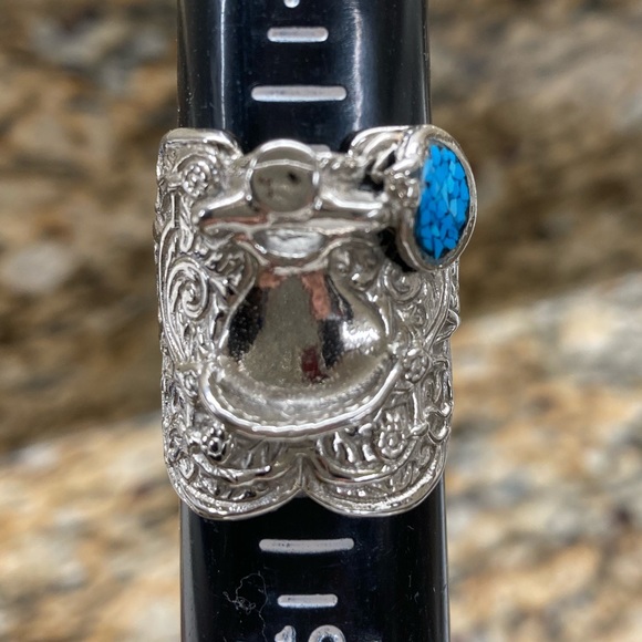 Vintage Western Horse Saddle Ring - Picture 2 of 8